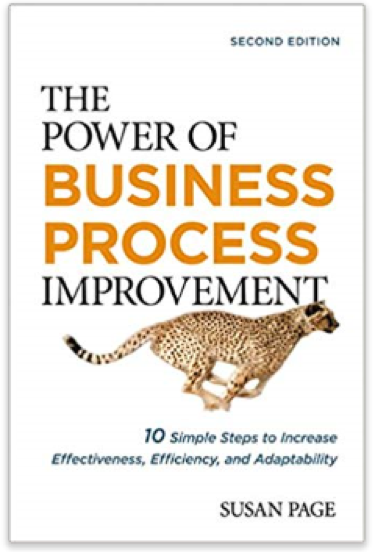 cover for the power of business process improvement book