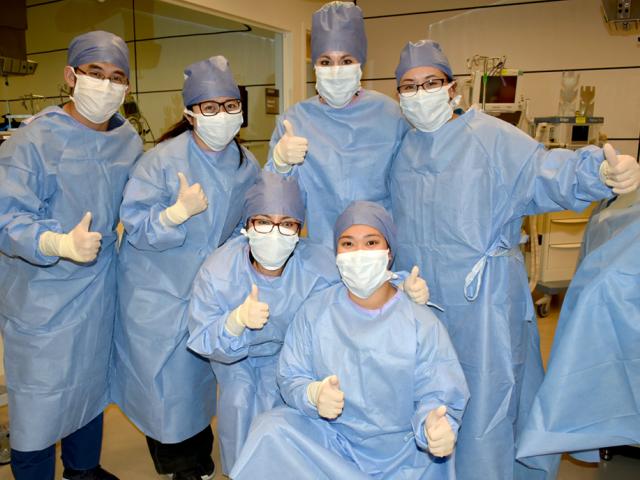 group photo of nurses